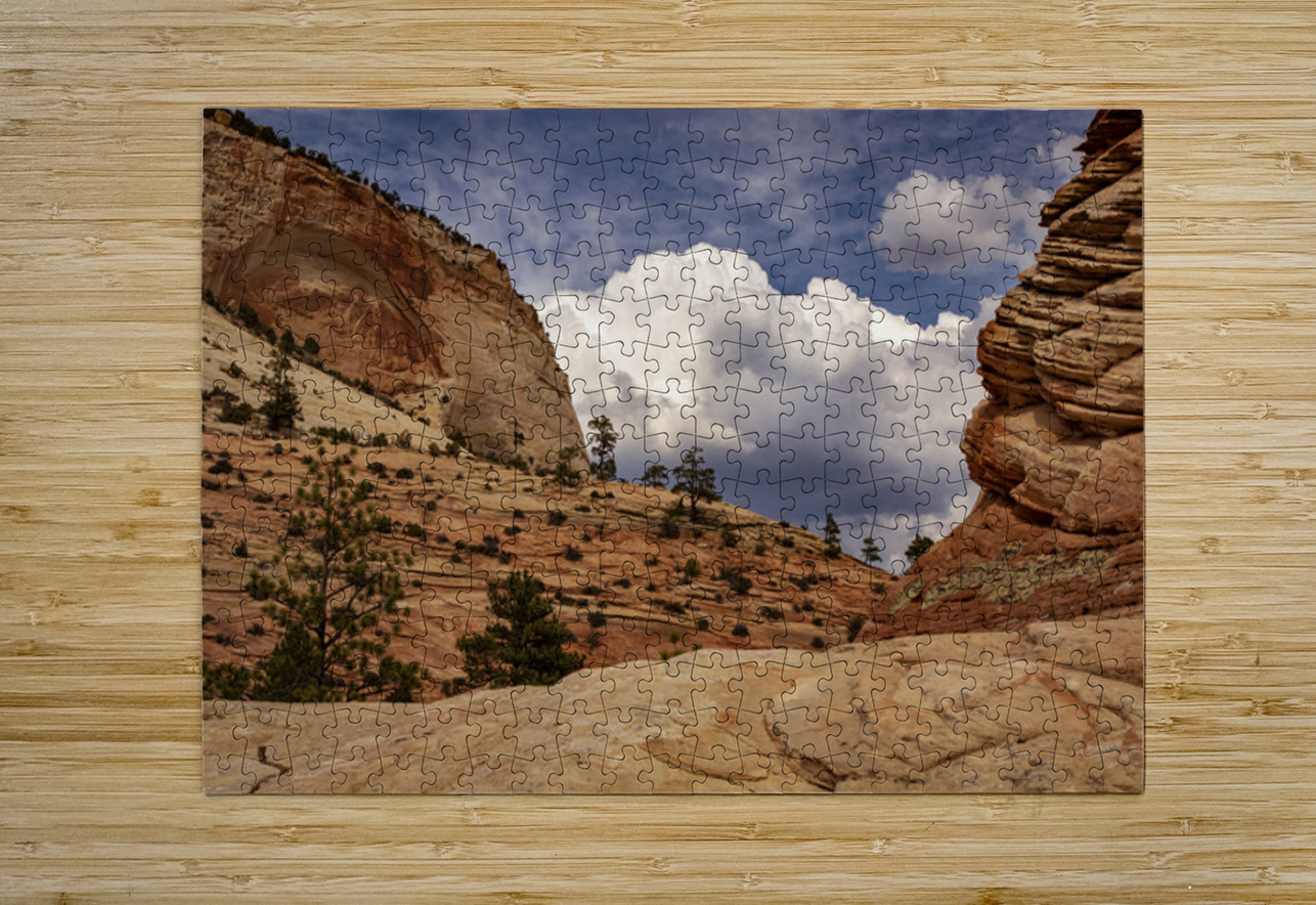 Zion National Park Window to Heaven Kelley McClure Puzzle printing