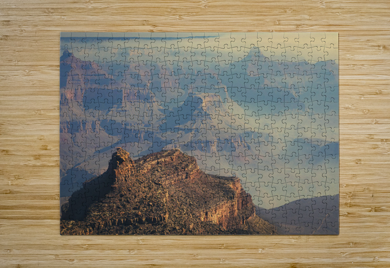 Grand Canyon Foggy Sunrise Kelley McClure Puzzle printing