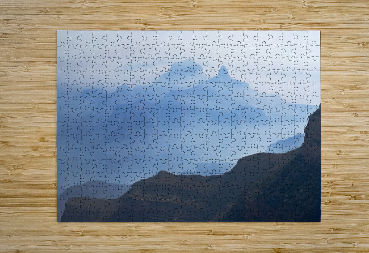 Blue Morning over the Grand Canyon Kelley McClure Puzzle printing