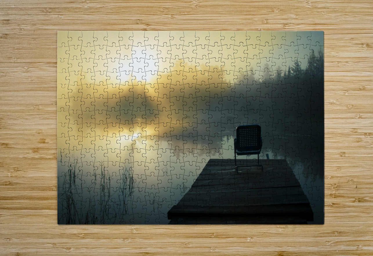 Boundary Waters Sunrise Kelley McClure Puzzle printing