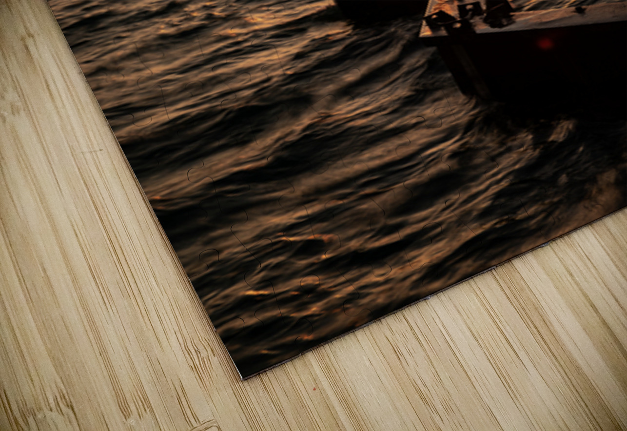 Point Betsie Sunset Over Lake Michigan Kelley McClure Puzzle