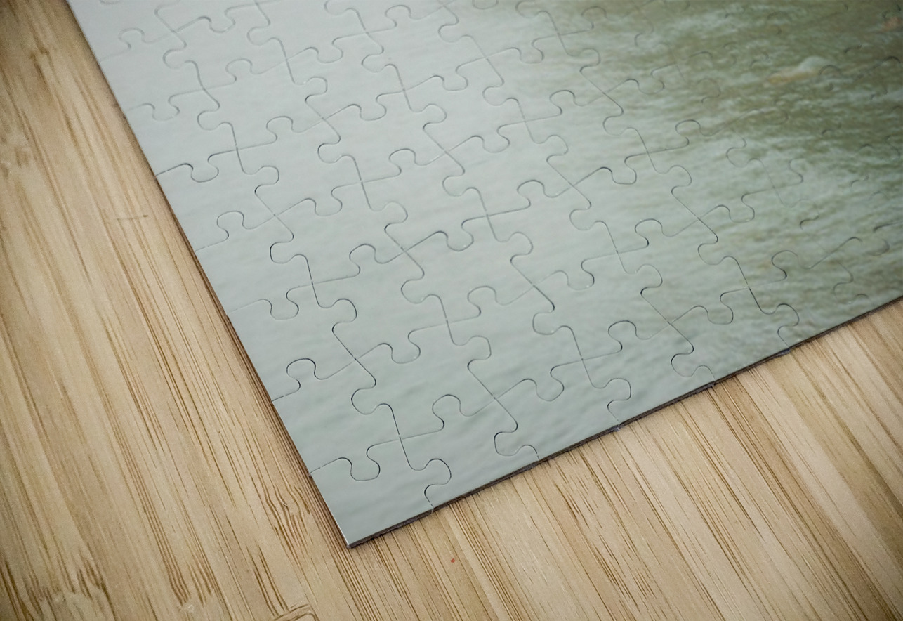 Door County Foggy Morning Kelley McClure Puzzle