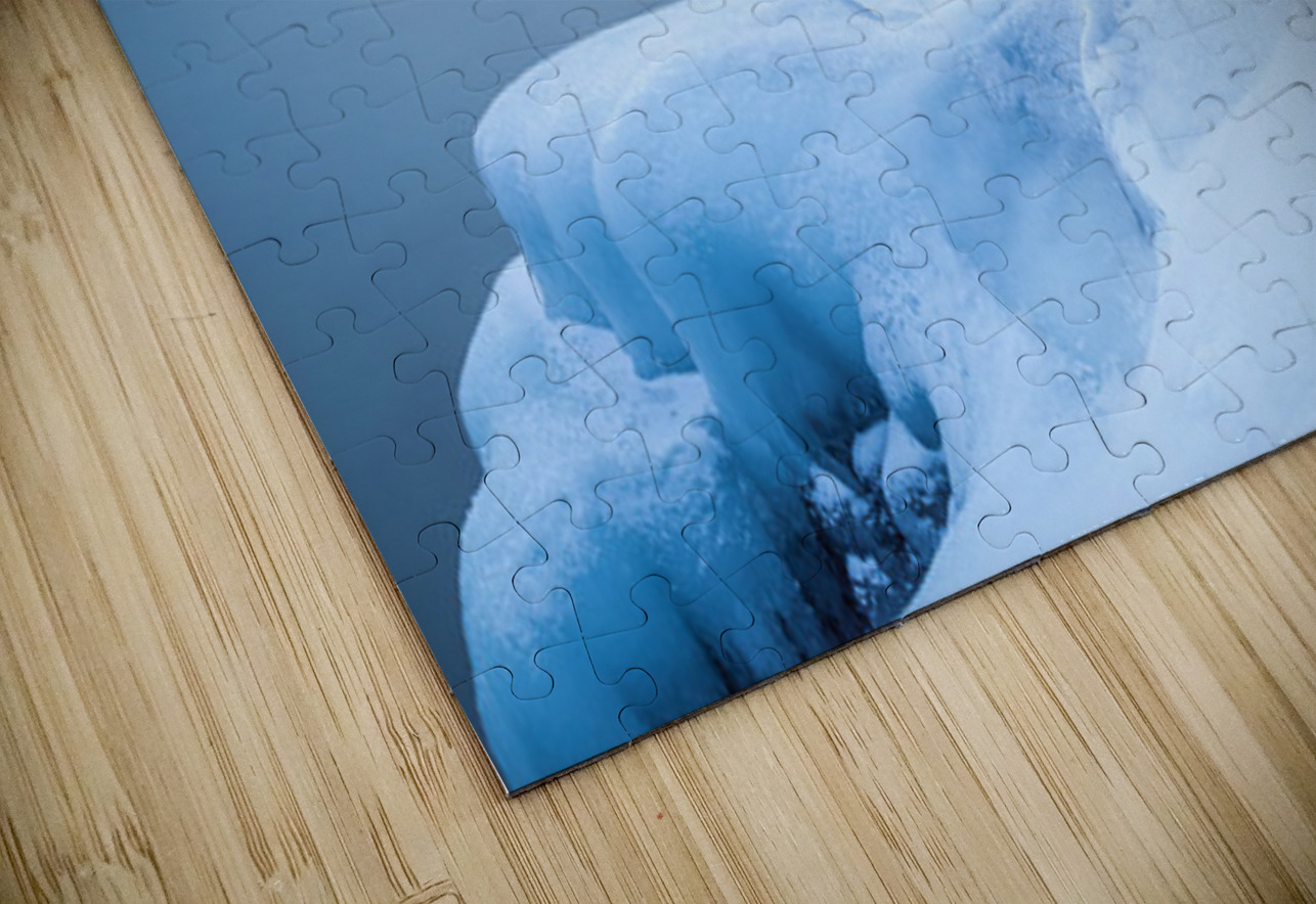 Minnesota Northshore Winter Sunset Kelley McClure Puzzle