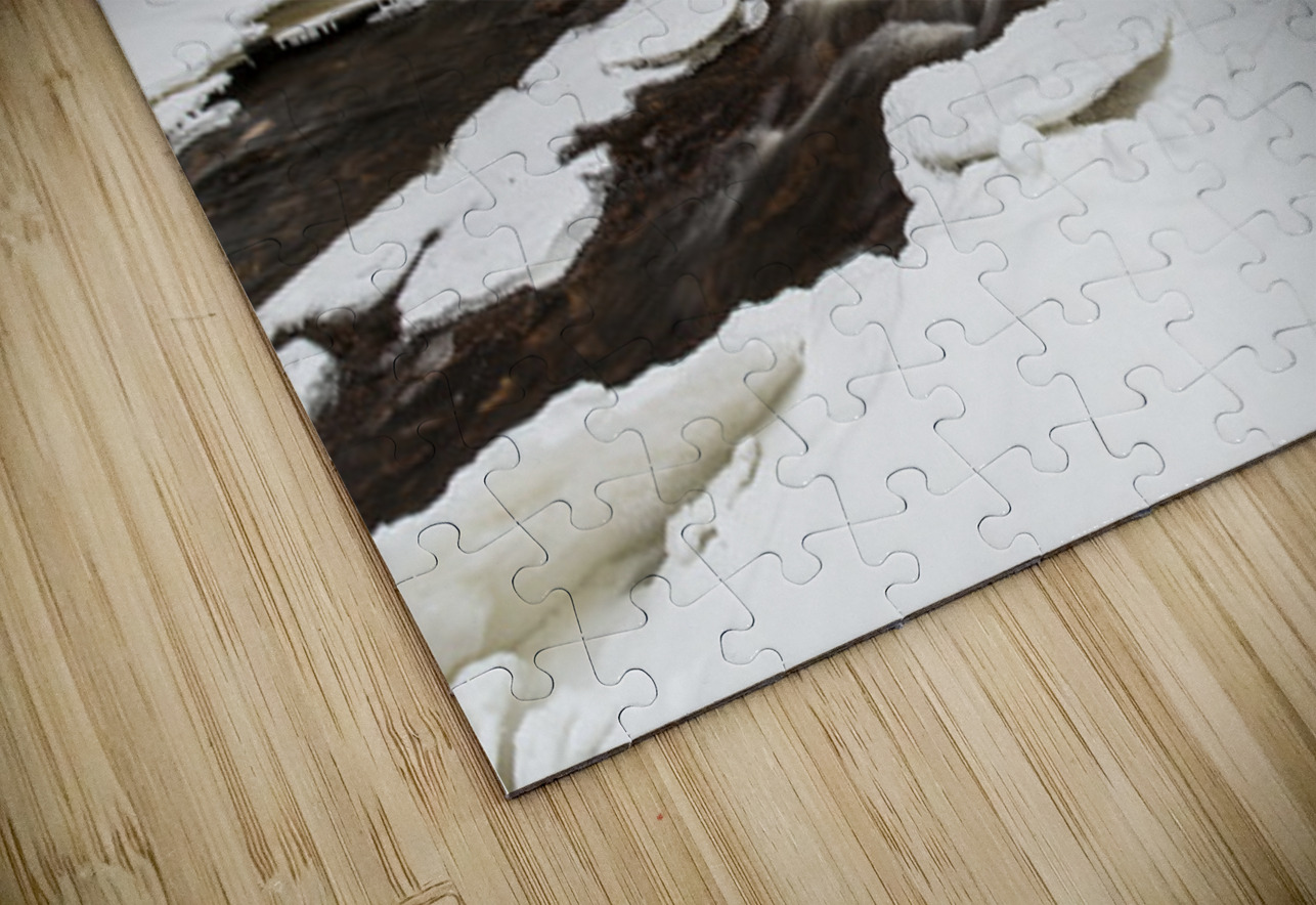 Winter Canyon on River Kelley McClure Puzzle