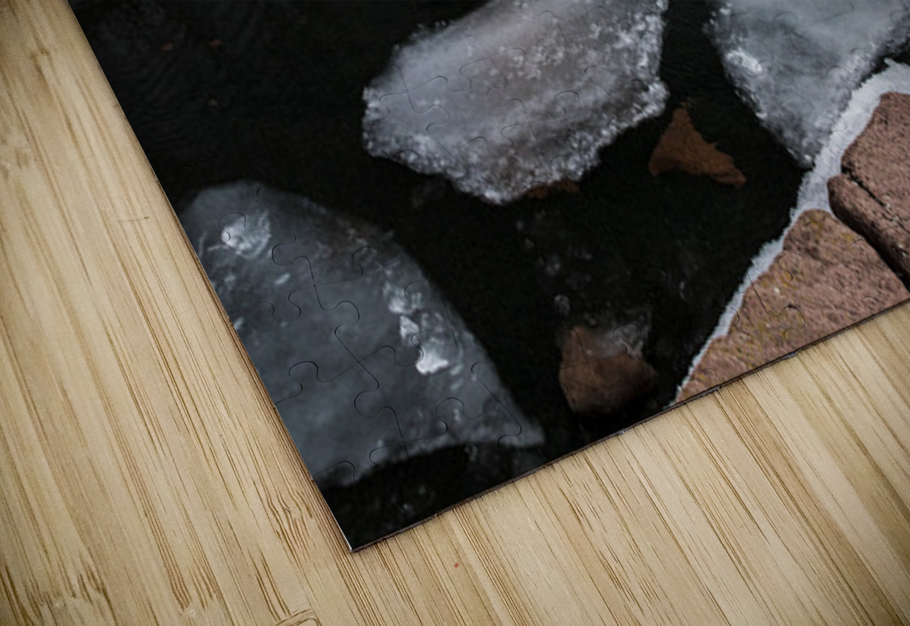 Pancake Ice on Lake Superior Kelley McClure Puzzle