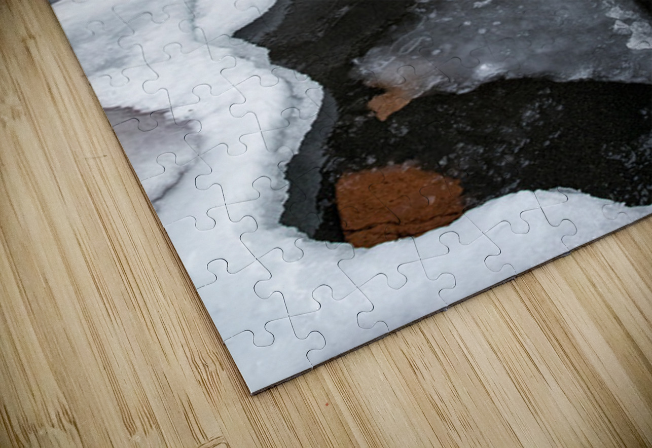 Lake Superior Ice Cove Kelley McClure Puzzle