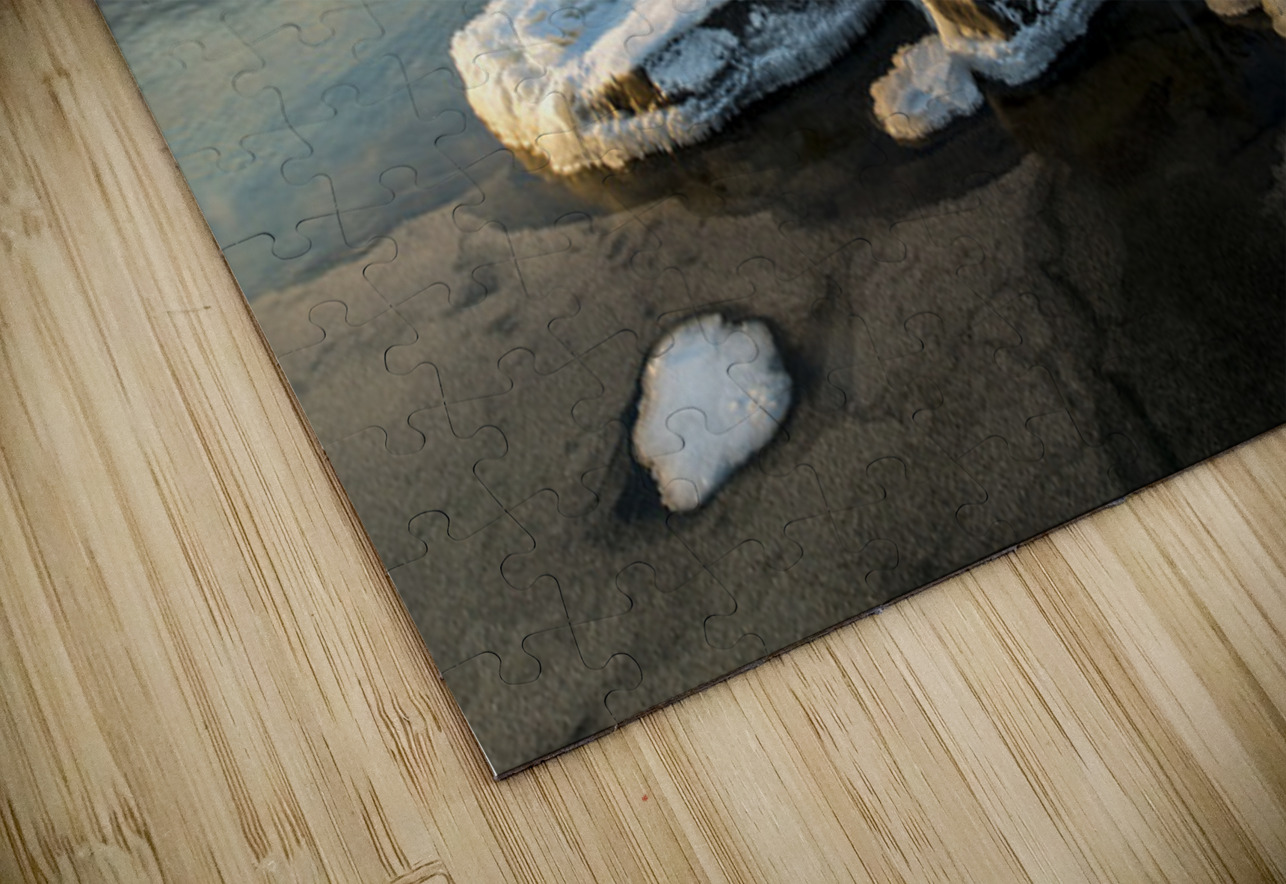 Rocky Lake Superior Sunrise Kelley McClure Puzzle