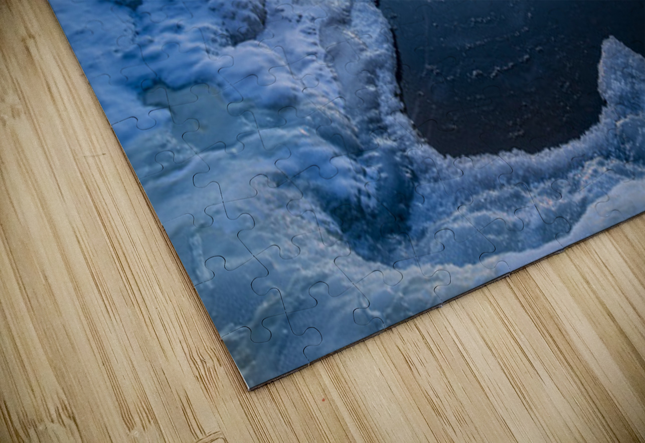 Lake Superior Winter Sunrise Kelley McClure Puzzle