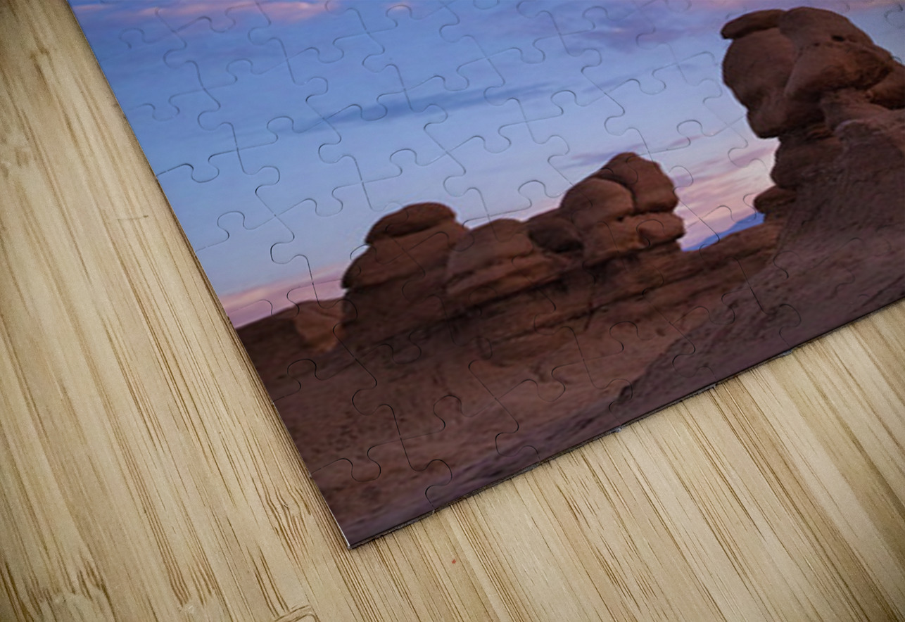 Goblin Valley State Park Sunset Kelley McClure Puzzle