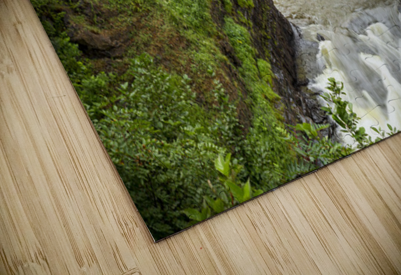 High Falls Overlook Waterfall Kelley McClure Puzzle