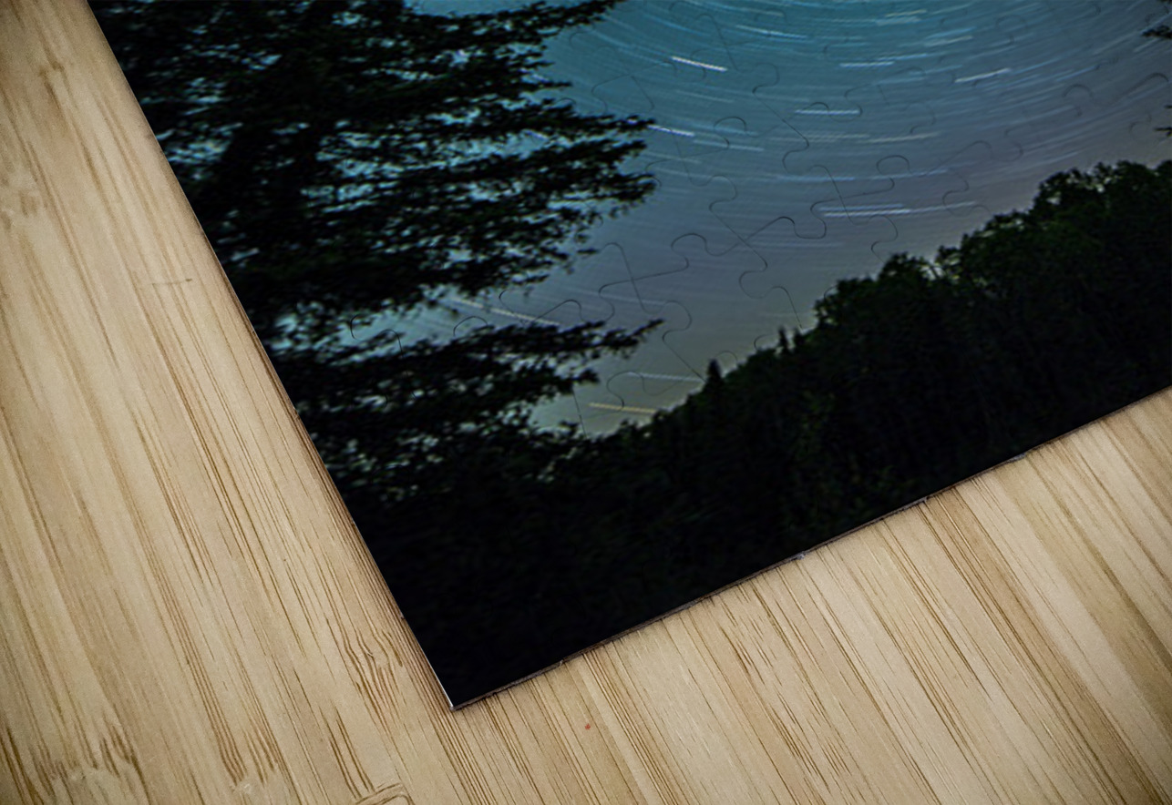 Star Trails of Northern Minnesota Kelley McClure Puzzle