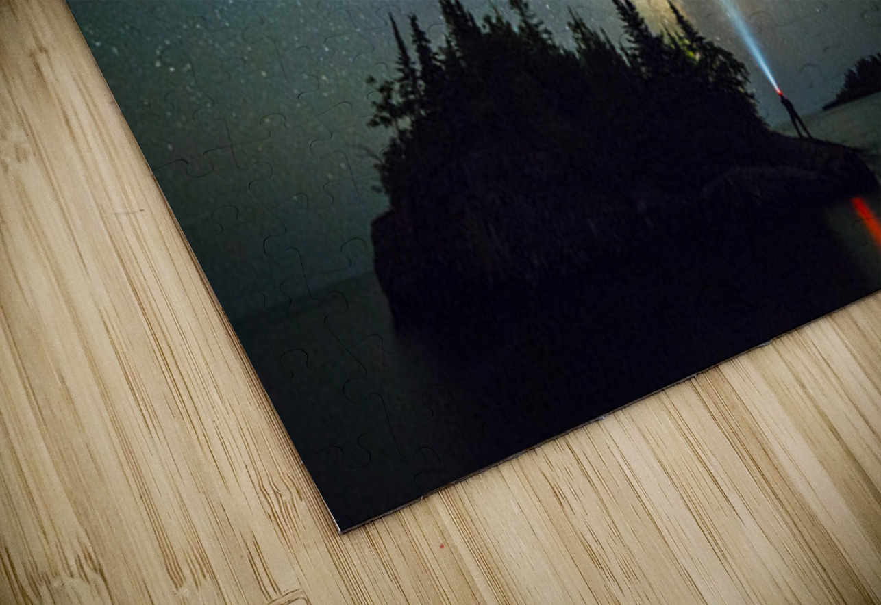Milky Way Over Lake Superior Kelley McClure Puzzle