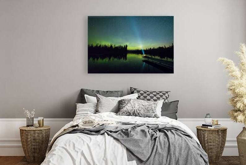 Northern Lights In Action by Kelley McClure