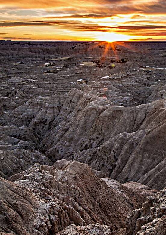 Badlands Sunrise by Kelley McClure