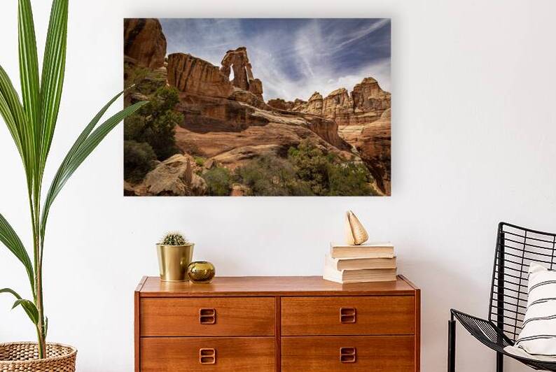 Druid Arch Canyonlands by Kelley McClure