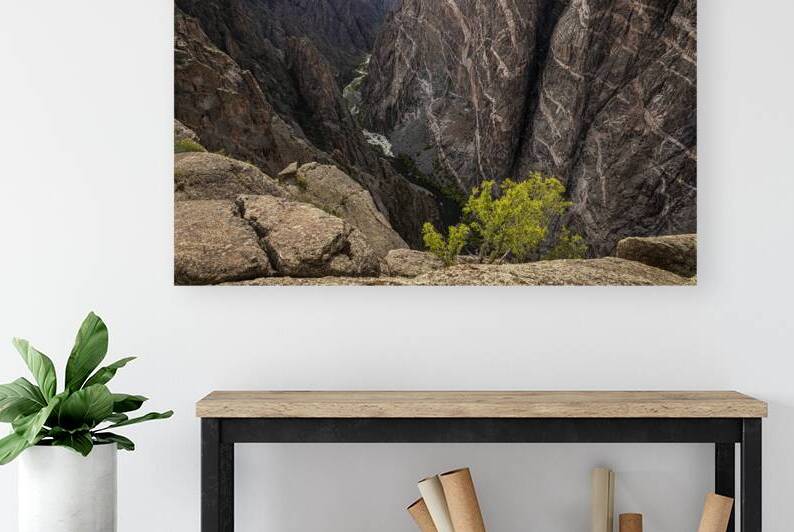 Painted Wall Black Canyon of the Gunnison by Kelley McClure