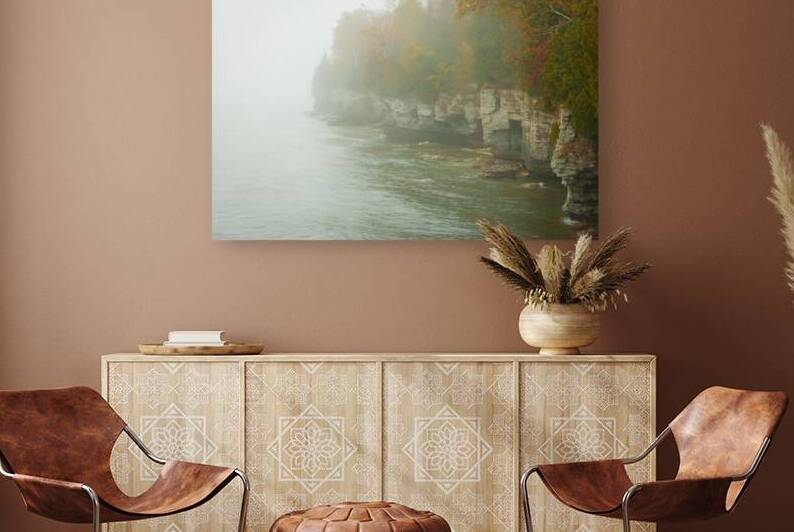 Door County Foggy Morning by Kelley McClure