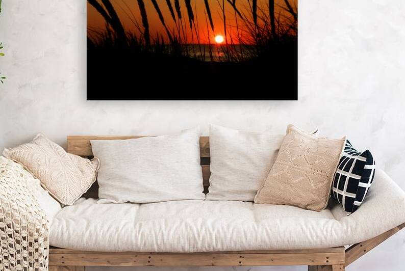 Lake Michigan Sunset by Kelley McClure