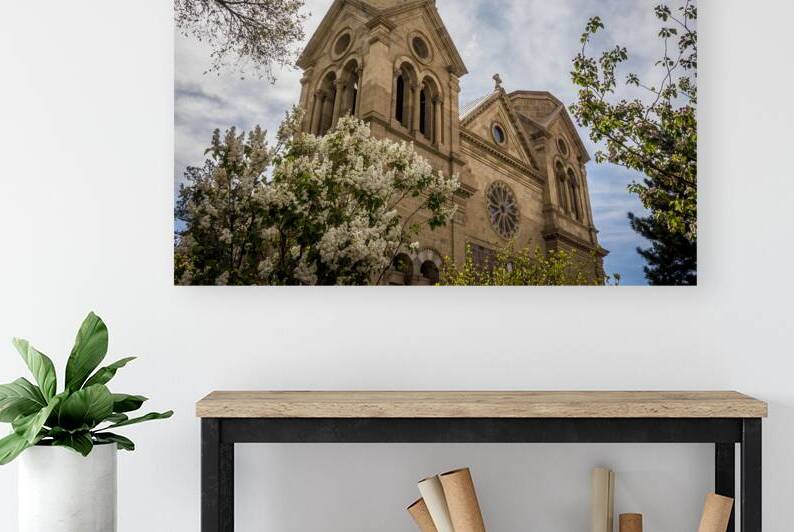 The Cathedral Basilica of St. Francis of Assisi Santa Fe by Kelley McClure