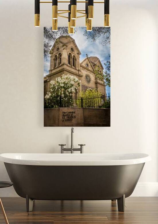 The Cathedral Basilica of Saint Francis of Asissi Santa Fe  by Kelley McClure