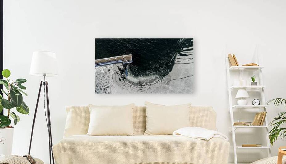 Grand Marais Winter Harbor Lighthouse by Kelley McClure