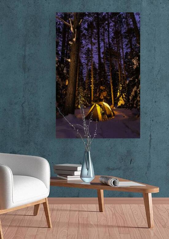 Minnesota Northwoods Winter Camping by Kelley McClure