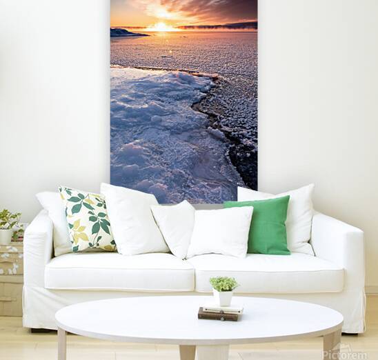 Minnesota North Shore Winter Sunrise by Kelley McClure