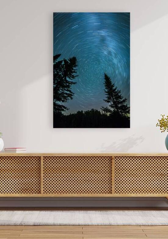 Star Trails of Northern Minnesota by Kelley McClure