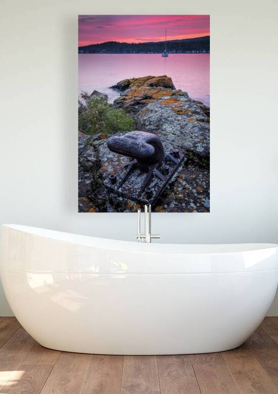 Grand Marais Minnesota Harbor Sunset by Kelley McClure