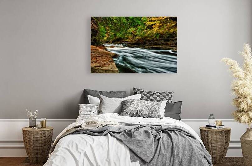 Presque Isle River Michigan by Kelley McClure