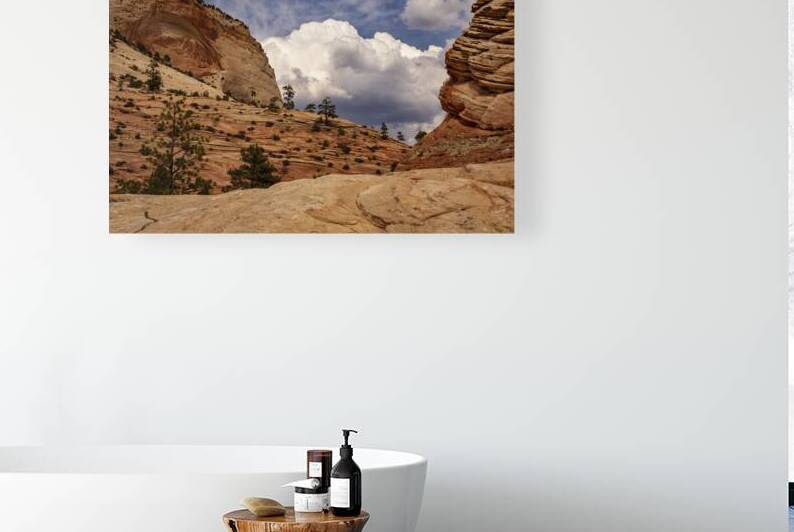 Zion National Park Window to Heaven by Kelley McClure