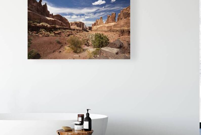 Arches National Park Wall Street by Kelley McClure